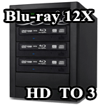 HD to 3 Blu-ray Duplicator